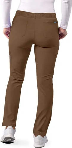 Miniatura 2 de Pantalones Adar Addition Scrubs, ropa quirúrgica, ajustados, con cordón, estilo cargo, para mujer