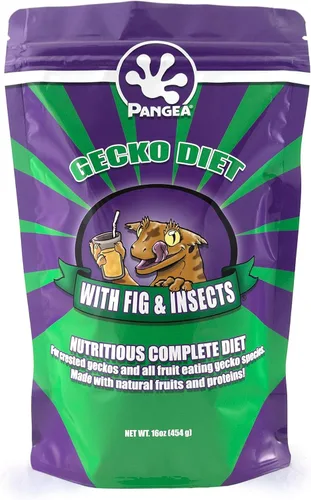 Miniatura 5 de Pangea Mezcla de frutas Albaricoque Complete Crested Gecko Food 2 oz