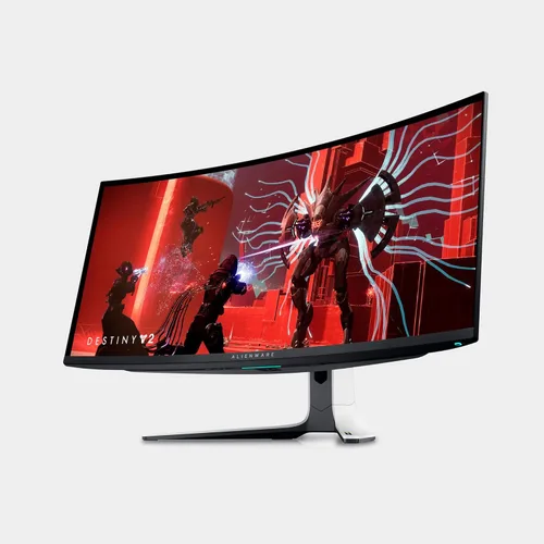 Miniatura 11 de Alienware - Monitor curvado para juegos Quantom Dot-OLED AW3423DW de 34.18 pulgadas, 3440 x 1440 píxeles a 175 Hz, curvatura 1800R, verdadero 0.1 ms