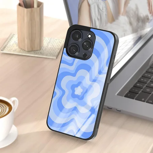 Miniatura 6 de Fundas de teléfono con estampado de flores Kawaii para niñas estéticas iPhone 11 12 13 14 Pro Max Plus Mini X 7 8 SE, Samsung A02 A10 A13 A42 A51