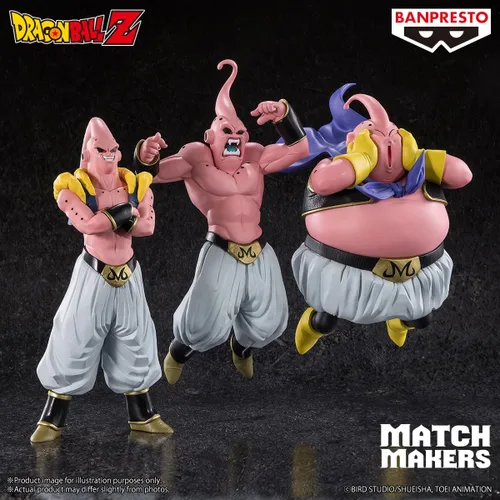 Miniatura 9 de Banpresto - Dragon Ball Z - Majin Buu (vs Super Saiyan 3 Gotenks) Figura de Match Makers