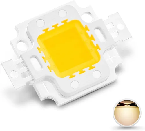Miniatura 14 de CHANZON Foco LED de alta potencia de 10W con chip infrarrojo (IR 850nm / Entrada 900mA / DC 5V - 6V / 10 vatios) SMD COB Diodo emisor de luz para O)