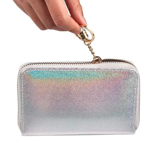 Miniatura 7 de Estuche para placa de estampado de uñas de 24 ranuras, redondo, cuadrado, rectangular, organizador de placa de sello de uñas, color rosa, negro