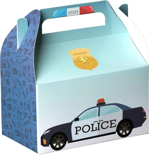 Miniatura 7 de Hammont Cajas de papel (10 unidades) - Cajas de galletas para regalos de fiesta, bonitos diseños, perfectas para fiestas y celebraciones, 6.25 x