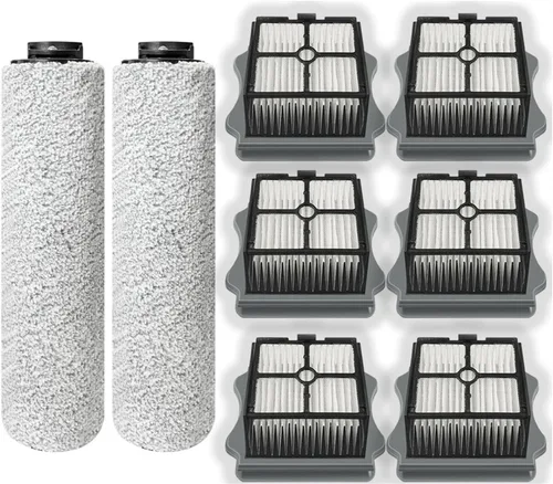 Miniatura 2 de BeNtli Repuesto de repuesto para aspiradora inalámbrica en seco y húmedo, cepillo de rodillo, filtro Hepa, compatible con Tineco Floor One S3 / 2