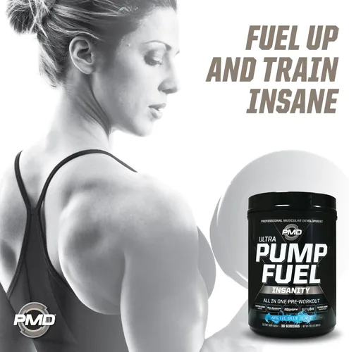 Miniatura 8 de PMD Sports Pump Fuel Ultra Insanity - Polvo de preentrenamiento premium y bomba muscular, mayor enfoque, resistencia y recuperación, creatina