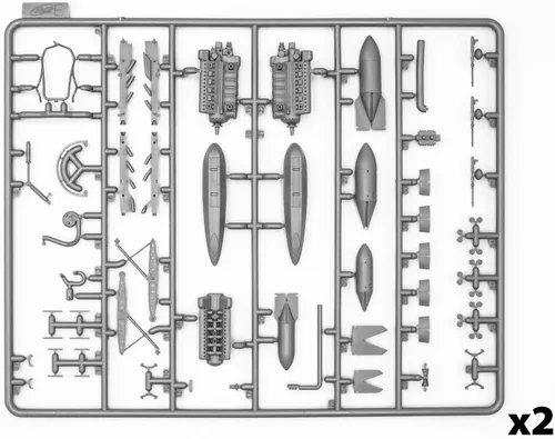Miniatura 11 de ICM Models Kit modelo Junkers Ju 88A-4 1/48