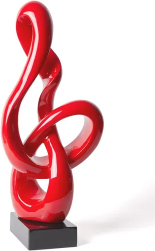 Decoración moderna para el hogar, escultura de clave aguda, piano, estatua musical, centro de mesa, arte para sala de estar, dormitorio, rojo, 23