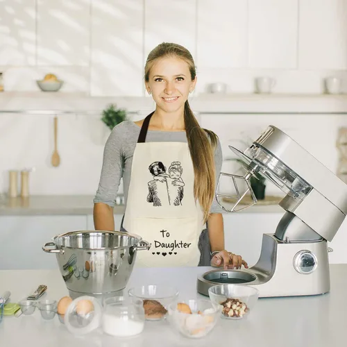 Miniatura 6 de Delantales de cocina grabados para la familia