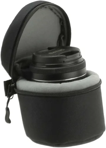 Miniatura 2 de Navitech Funda protectora negra resistente al agua para lente de cámara, compatible con Samyang AF 0.945 in F/2.8 FE lente