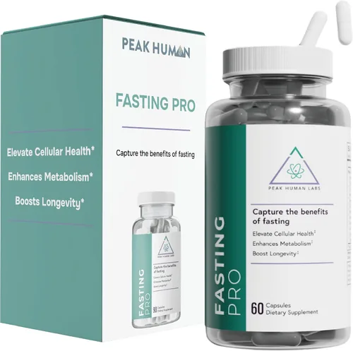 Fasting Pro - Complejo de espermidina de 10 mg de alta potencia - Fórmula de 12 ingredientes para autofagia, limpieza celular y apoyo al