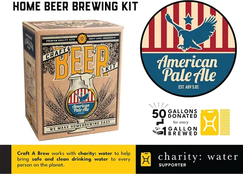 Miniatura 3 de Craft A Brew - American Pale Ale - Kit de elaboración de cerveza - Haz tu propia cerveza artesanal - Equipo completo y suministros - Kit de inicio