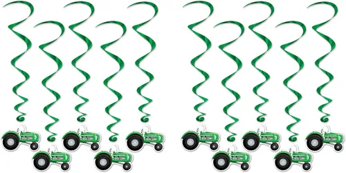 Miniatura 4 de Beistle Tractor remolinos 5