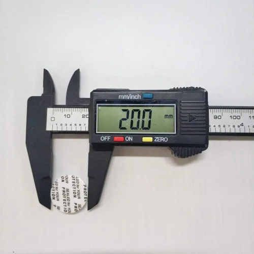 Miniatura 2 de NANSHINE 500 piezas de sellos activados por presión de 0.79 pulgadas (0.787 in), forros de tapas, insertos de sellado de espuma para frascos