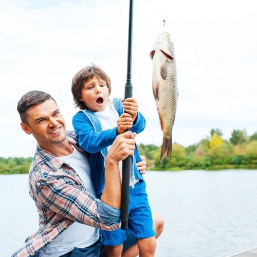 Miniatura 5 de 500 anzuelos de pesca pequeños, surtidos de 10 tamaños (3# -12 #) anzuelos de pescado, caja de plástico portátil, gancho fuerte y afilado con púas