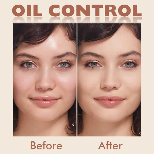 Miniatura 3 de Polvos compactos de control de aceite para el rostro de Kaely, polvo compacto mate de perfección, maquillaje de acabado duradero a prueba de agua