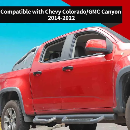 Miniatura 3 de Voodonala Cubierta exterior para manija de agarre para puerta de automóvil Chevy Colorado 2014-2022 compatible con Chevrolet Colorado GMC Canyon