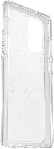 Miniatura 4 de OtterBox Funda para Galaxy Note20 5G Symmetry Series, polvo de estrellas (escamas plateadas/transparente), ultra suave, compatible con carga