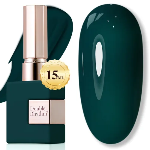 Miniatura 85 de Double Rhythm 15ml de esmalte de uñas en gel, color puro, mismo color, misma botella, esmalte de uñas de remoción para arte de manicura en salón