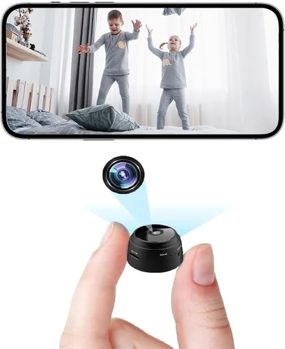 Cámaras ocultas - Cámara de niñera -WiFi inalámbrica -1080P HD cámara de seguridad - Mejor mini - Cámaras de coche para cámara de vigilancia de