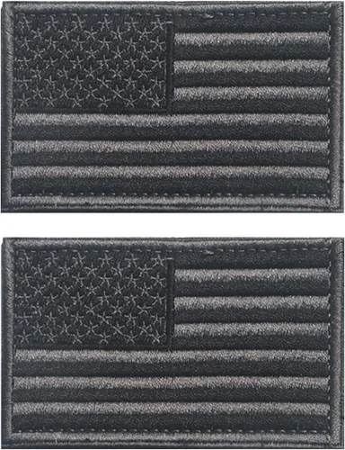 Miniatura 43 de 2 parches de bandera de Japón de AliPlus bordados tácticos militares moral parche apliques gancho y bucle