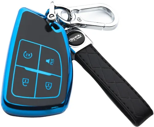 Funda para llavero compatible con Silverado 1500, Sierra 1500, Colorado Canyon 2024 2025, Silverado Sierra Smart Key