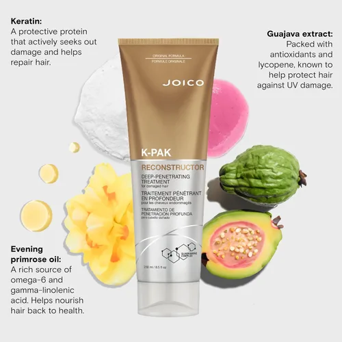 Miniatura 5 de Joico K-PAK Reconstructor Deep-Penetrating Treatment For Severely Damaged Hair Repair & Strengthen Strands Rebuild & Fortify Damaged Hair