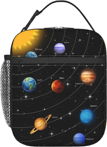 Miniatura 14 de Miaoquhe Lonchera de béisbol para hombres, bolsa de béisbol con bandera estadounidense para mujeres, bolsa de almuerzo para niños, bolsa de almuerzo