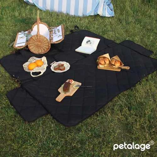 Miniatura 7 de Petalage - Funda de asiento de automóvil para perro, antideslizante, impermeable, resistente, a prueba de arañazos, lavable, compatible