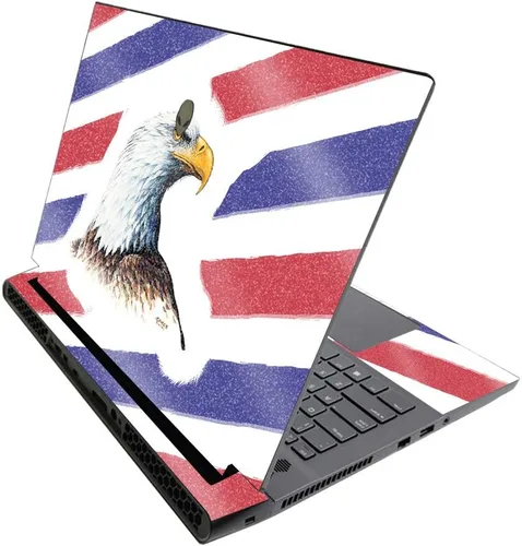 Miniatura 690 de MightySkins - Skin brillante con purpurina para Alienware M17 R3 (2020) y M17 R4 (2021) - Diversión de los años 90 Acabado duradero con purpurina