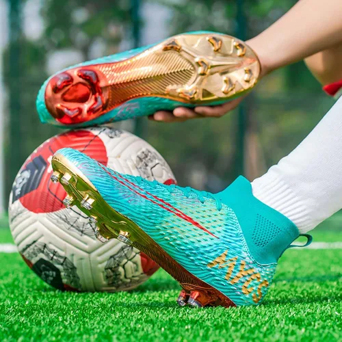 Miniatura 5 de Zapatos deportivos de fútbol para niños y hombres, tenis de fútbol para equipo de fútbol, ligeros, para correr, al aire libre, cómodos
