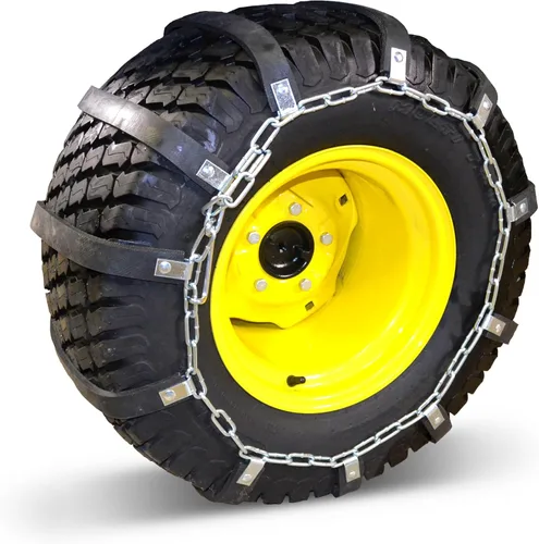 Miniatura 2 de TerraKing 45-0620 TerraGrips-22 x 11-10; 23 x 9.5-12; diseñado para montar tractores de césped y jardín para nieve