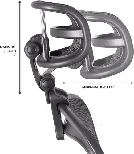 Miniatura 3 de Reposacabezas para silla Herman Miller Aeron de Engineered Now., otro, Plomo