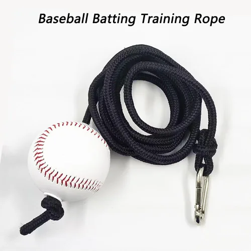 Miniatura 4 de Asistencia de entrenamiento de béisbol y softbol, cuerda de entrenamiento de bateo de béisbol y softbol, práctica de habilidades de swing