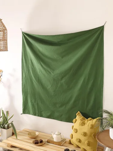 Miniatura 11 de Popular Handicrafts Tapiz para colgar en la pared, hippie, bohemio, hippie, intrincado, indio, colcha, 35 x 44 pulgadas, color negro