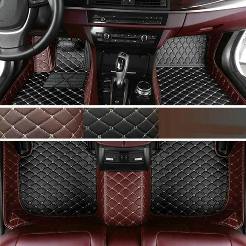 Miniatura 23 de Alfombrillas automotrices personalizadas para 99.99 % de los sedán, SUV, automóvil deportivo, hombres y mujeres, protección completa, almohadillas