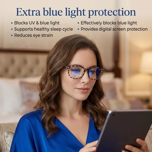 Miniatura 3 de Lentes de lectura para mujeres y hombres, lectores de luz azul para hombres y mujeres Paquete de 5 colores variados.