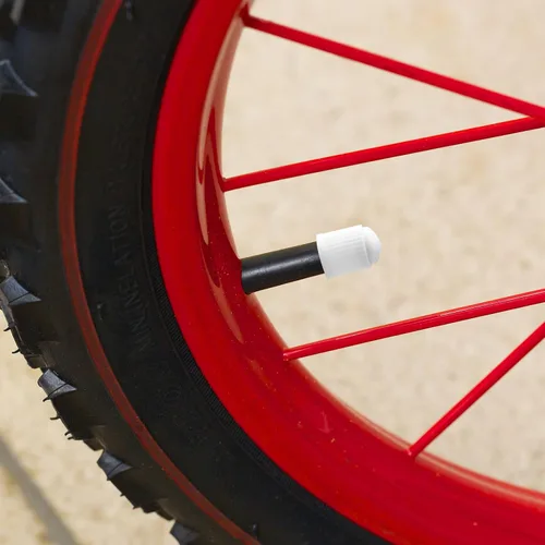 Miniatura 6 de Outus 20 tapas de vástago de válvula de neumático Tapas de válvula de neumático de plástico universales negras para bicicleta, bicicletas, autos