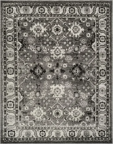 Miniatura 31 de SAFAVIEH Vintage Hamadan Collection - Alfombra de área de 2 pies 3 pulgadas x 4 pies, naranja y azul, diseño tradicional persa, no desprende pelusa
