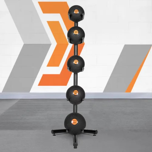 Miniatura 12 de METIS Pelotas de fitness [7lbs-66lbs] Construye fuerza y mejora el fitness con pelotas de golpe resistentes a rebotes, disponibles individualmente