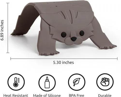 Miniatura 2 de OTOTO Salvamanteles para encimera de cocina - Soporte para ollas calientes Salvamanteles para mesa - Almohadillas calientes sin BPA para encimera