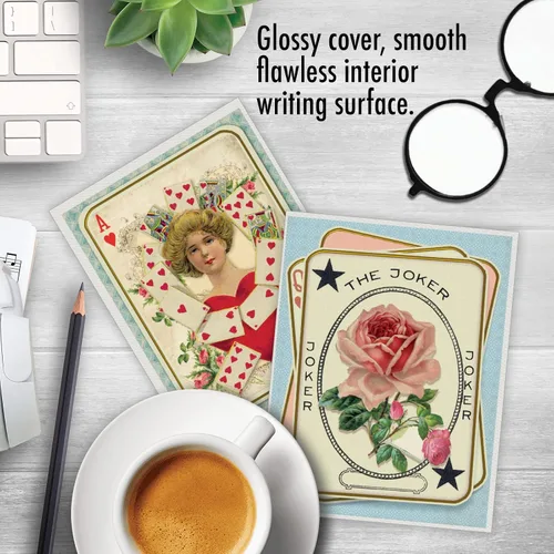 Miniatura 5 de The Best Card Company - 10 Tarjetas de Notas en Blanco con Corazón en Caja (4 x 5.12 Pulgadas) - Surtido de Tarjetas de Amor Sincero para Todas