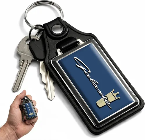 Miniatura 69 de Brotherhood Car Key Chain for Cutlass - Classic Models Keychain for Men and Women Gift Key Ring Azul alpino