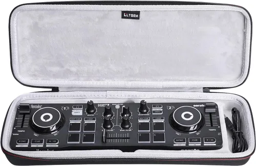 Miniatura 13 de LTGEM - Funda para controlador de DJ Hercules DJControl Inpulse 200 / DJControl Inpulse 200 MK2 - Bolsa de transporte protectora de viaje