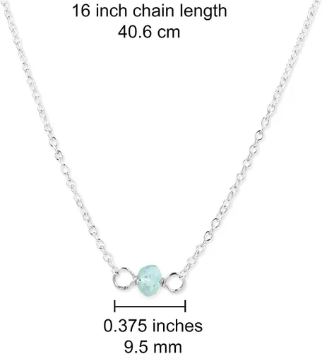 Miniatura 192 de Gargantilla de piedra natal – Regalo de cumpleaños, regalo para niña, mujer, amiga, hija, esposa, mamá, ella, joyas de piedras preciosas para uso