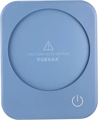 Miniatura 18 de VOBAGA Juego de calentador y taza de café, calentador de tazas de café con apagado automático y 3 ajustes de temperatura para escritorio, oficina