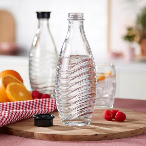 Miniatura 2 de SodaStream Jarra de cristal - Solo para la máquina de agua efervescente, pingüino o cristal, paquete de 2