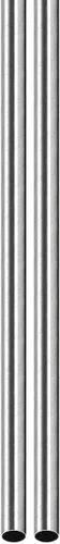 Miniatura 34 de DTGN Tubo de acero inoxidable 304 de 0.394 in x 0.016 in x 9.843 in (ODxWall TxL) - Paquete de 2 - Bueno para equipos de maquinaria - Tubería