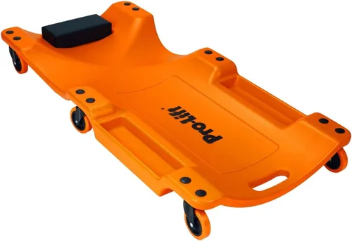 Pro Lift Mechanic - Plataforma con ruedas de plástico de 40 pulgadas - Cuerpo ergonómico de polietileno de alta densidad moldeado por soplado con
