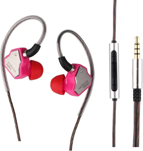 Miniatura 17 de Linsoul 7Hz Salnotes Zero HiFi 10mm controlador dinámico auricular que se ajusta al oído IEM con diafragma compuesto de metal, placa frontal